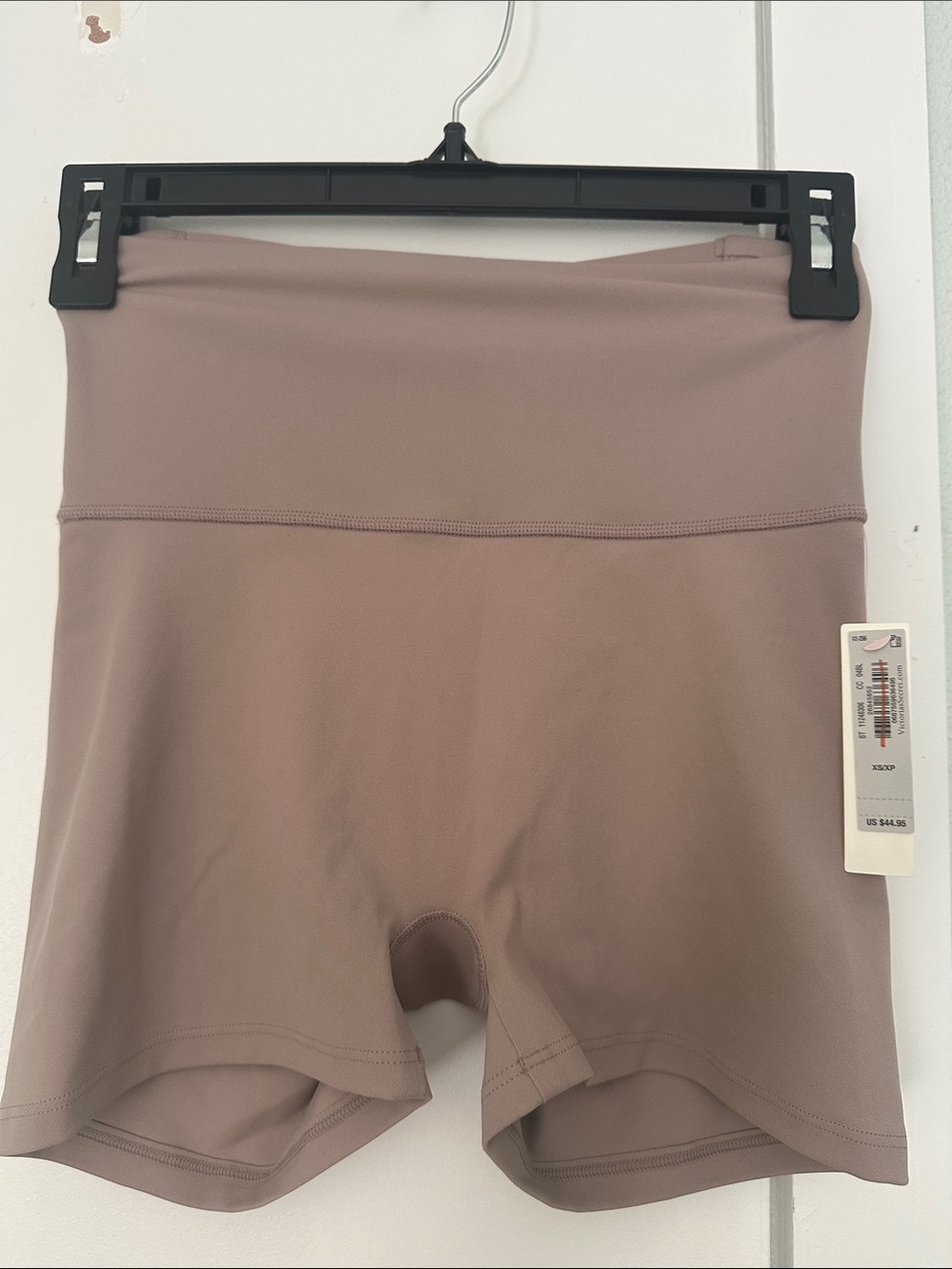 High-Waist Mauve Bike Shorts. Brand New with tag still on